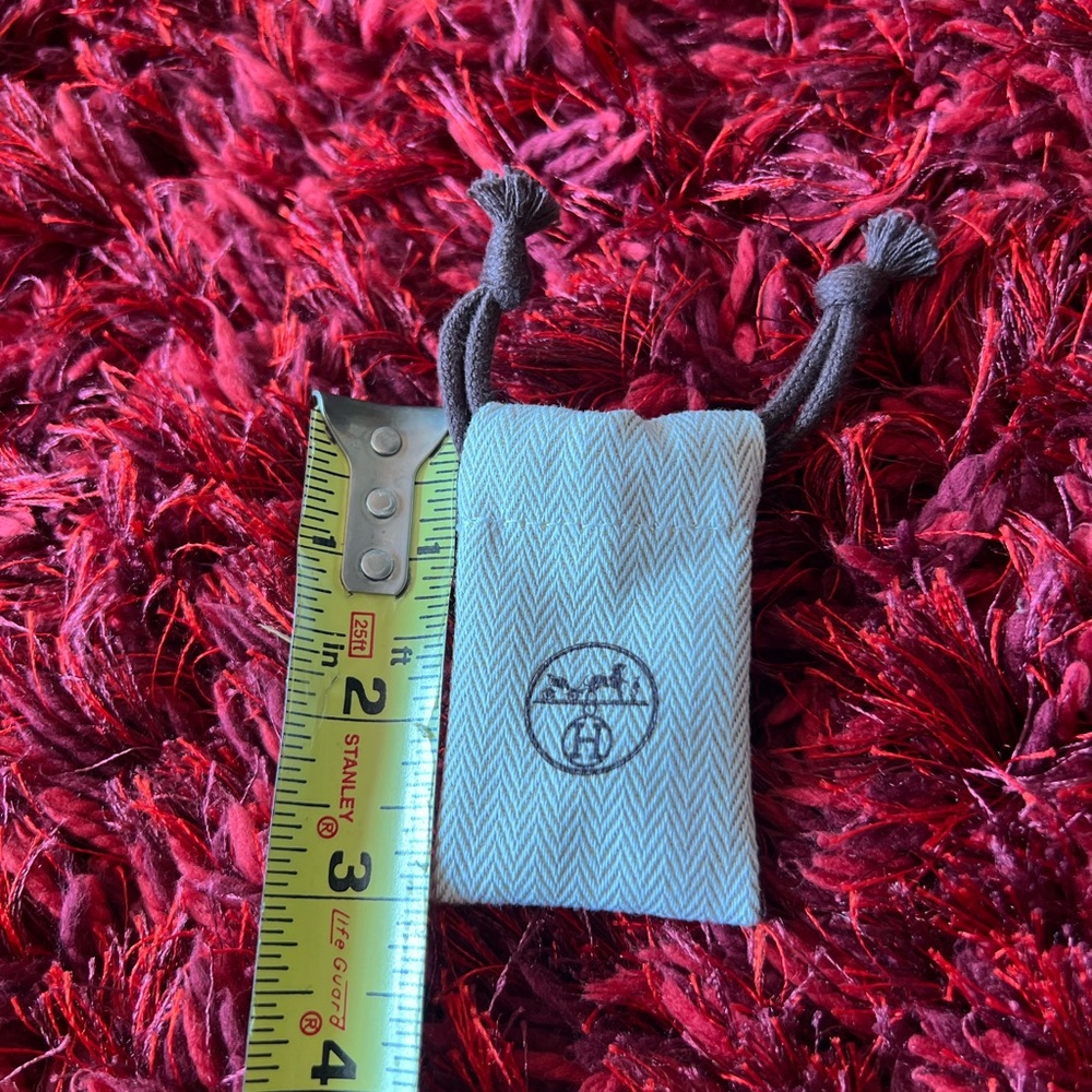Hermes‎ Brown Cosmetic Pouch